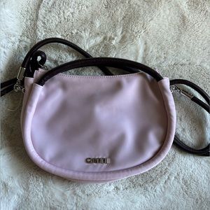 Ganni Mini Baguette Bag Pale Lilac